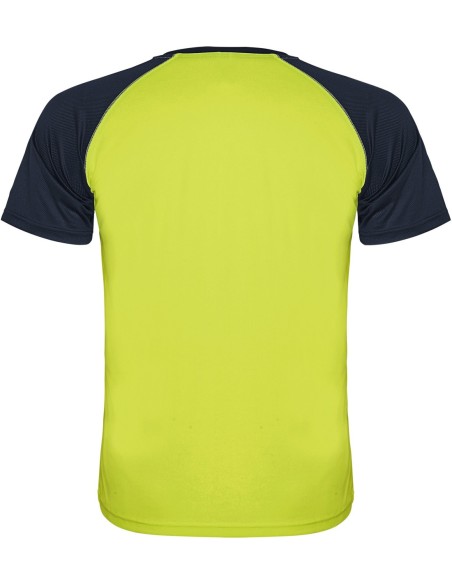  Camiseta INDIANAPOLIS Roly amarillo fluor/marino