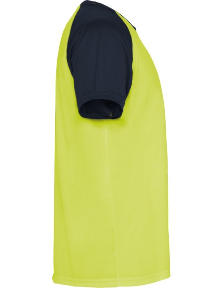  Camiseta INDIANAPOLIS Roly amarillo fluor/marino