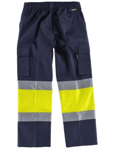 Pantalon fluor marino amarillo a.v.