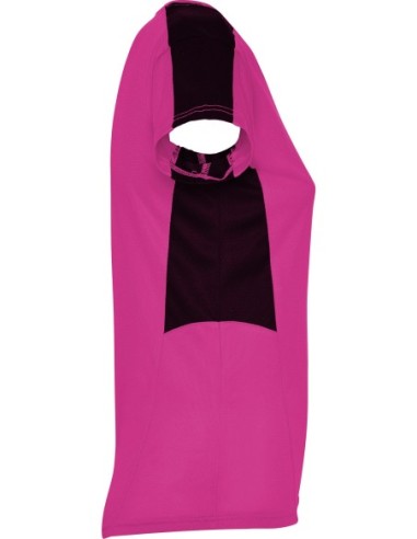  Camiseta SUZUKA Roly fucsia/negro