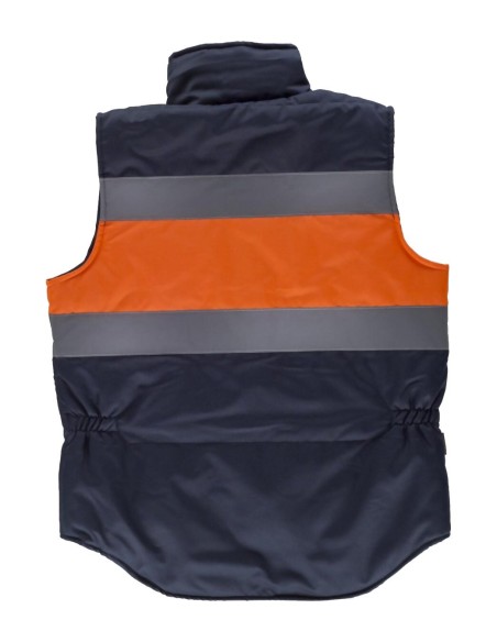  Chaleco fluor marino naranja a.v.