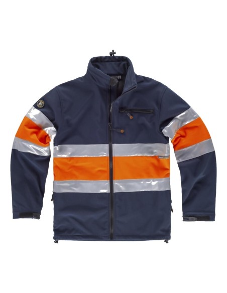 Workshell fluor marino naranja a.v.