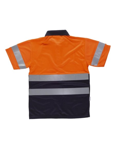  Polo fluor naranja a.v. marino