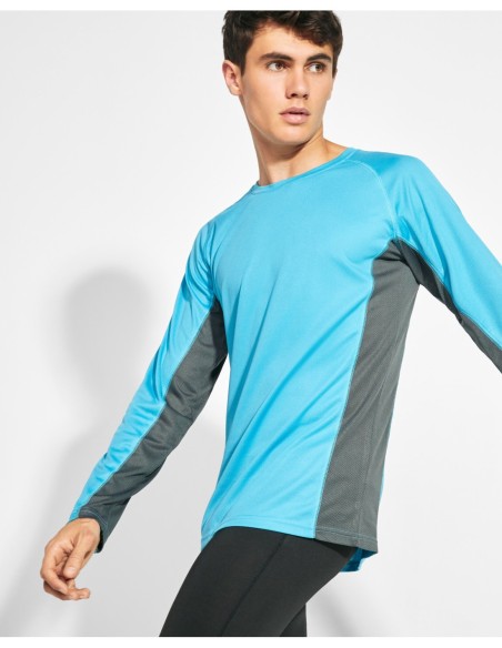 Camiseta Roly SHANGHAI T/S blanco/royal