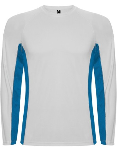  Camiseta Roly SHANGHAI T/S blanco/royal