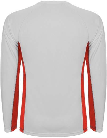  Camiseta Roly SHANGHAI T/S blanco/rojo