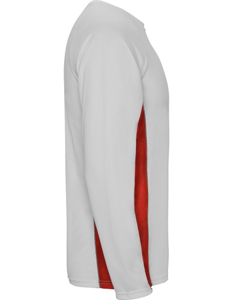  Camiseta Roly SHANGHAI T/S blanco/rojo