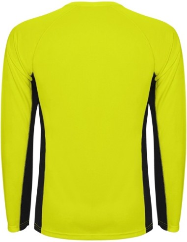 Camiseta Roly SHANGHAI T/S amarillo fluor/negro