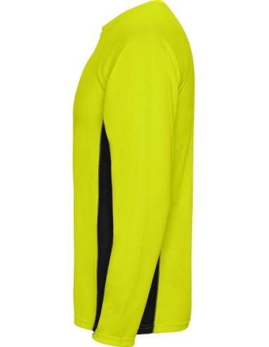  Camiseta Roly SHANGHAI T/S amarillo fluor/negro