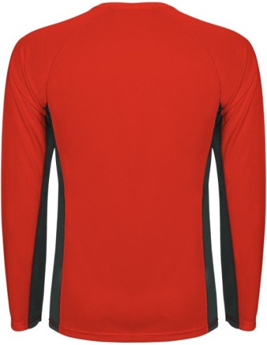  Camiseta Roly SHANGHAI T/S rojo/plomo oscuro
