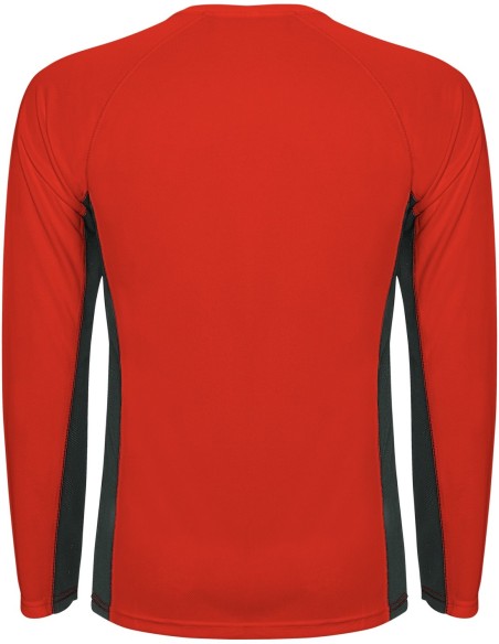  Camiseta Roly SHANGHAI T/S rojo/plomo oscuro