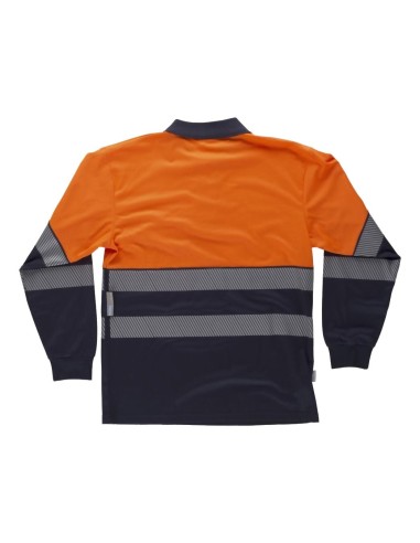  Polo fluor marino naranja a.v.