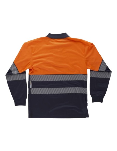  Polo fluor marino naranja a.v.