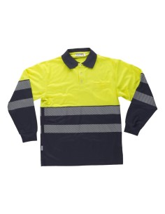 Polo fluor marino amarillo a.v. 2