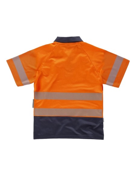  Polo fluor naranja a.v. marino