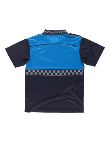  Polo fluor marino celeste