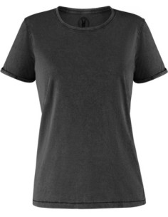 Camiseta HUSKY WOMAN Roly negro