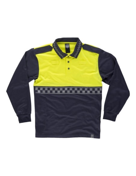  Polo fluor marino amarillo a.v.