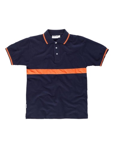  Polo fluor marino naranja a.v.