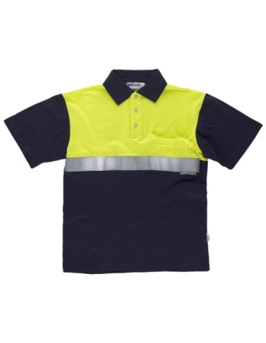 Polo fluor marino amarillo a.v.