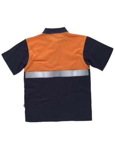 Polo fluor marino naranja a.v.