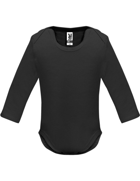  BODY HONEY L/S Roly HONEY MANGA LARGA T/9 MESES BLANCO negro