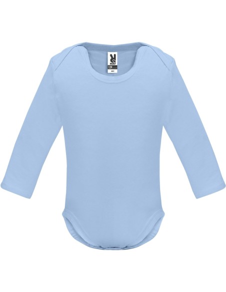  BODY HONEY L/S Roly HONEY MANGA LARGA T/9 MESES BLANCO celeste