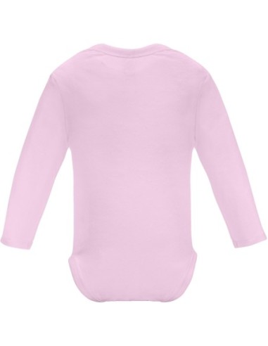  BODY HONEY L/S Roly HONEY MANGA LARGA T/9 MESES BLANCO rosa claro
