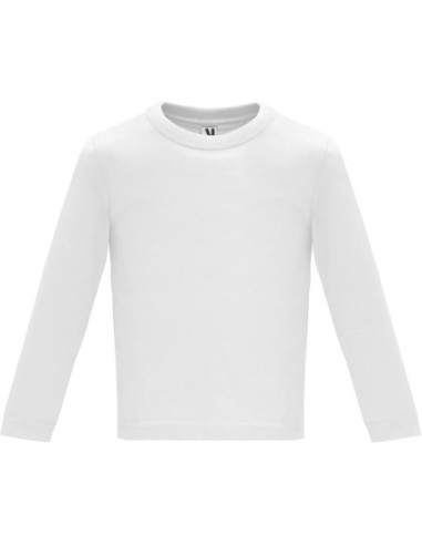Camiseta Roly BABY L/S blanco