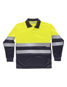 Polo fluor naranja a.v. marino 2