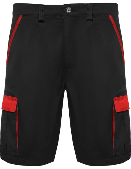 Bermuda TAHOE Roly negro/rojo