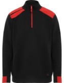 Sudaderas laborales Roly Maverick bicolor media cremallera