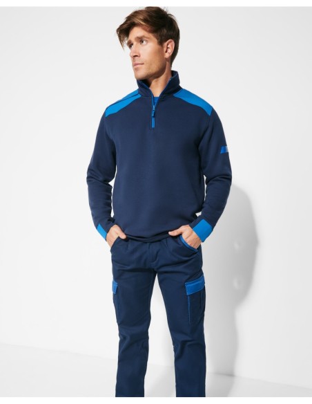  Sudadera MAVERICK Roly negro/rojo