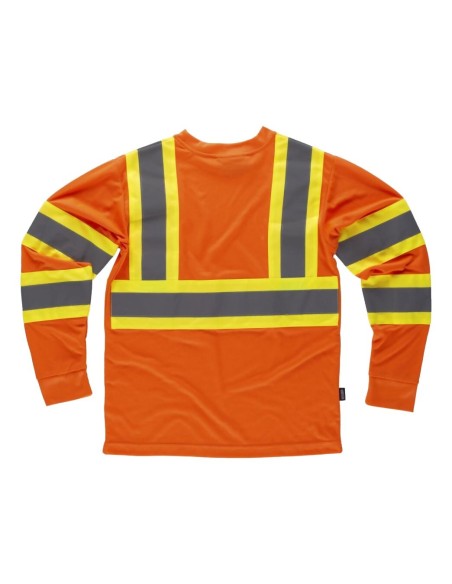  Camiseta fluor naranja av amarillo av