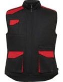 Chaleco de trabajo Armada Roly multibolsillos con cuello alto