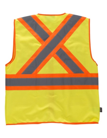  Chaleco fluor amarillo a.v.  naranja a.v.