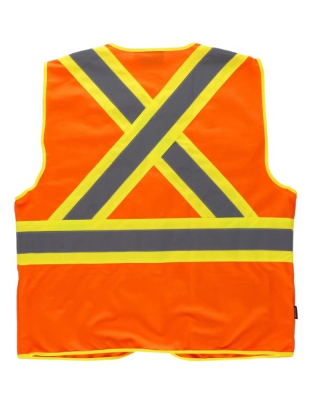  Chaleco fluor naranja av amarillo av