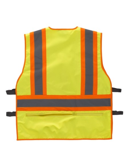  Chaleco fluor amarillo a.v.  naranja a.v.