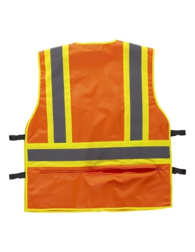  Chaleco fluor naranja av amarillo av