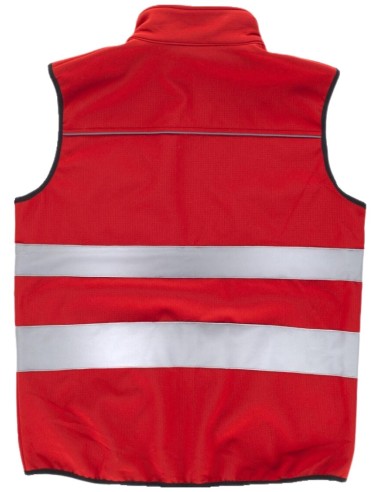  Chaleco fluor rojo