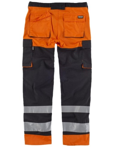  Pantalon fluor negro naranja a.v.