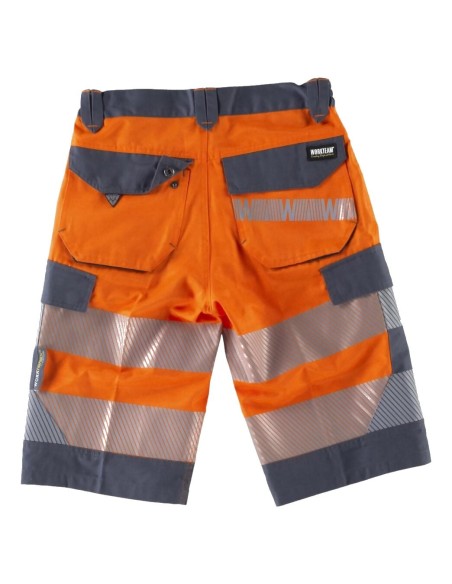  Bermuda fluor naranja a.v. gris oscuro