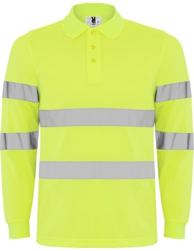  Polo Roly POLARIS alta visibilidad amarillo fluor