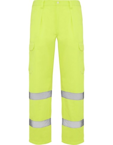  Pantalon ALFA Roly de alta visibilidad amarillo fluor