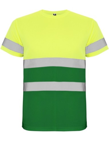  Camiseta DELTA Roly de alta visibilidad verde jardín/amarillo flúor