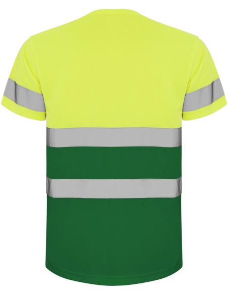  Camiseta DELTA Roly de alta visibilidad verde jardín/amarillo flúor