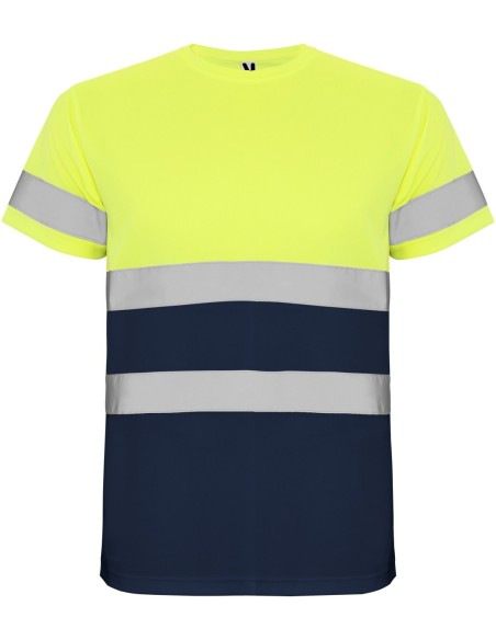  Camiseta DELTA Roly de alta visibilidad marino/amarillo fluor