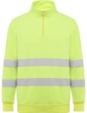 Sudaderas de trabajo Roly Spica con cintas reflectantes