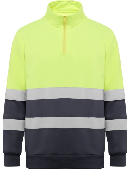  Sudadera SPICA Roly de alta visibilidad plomo/amarillo fluor