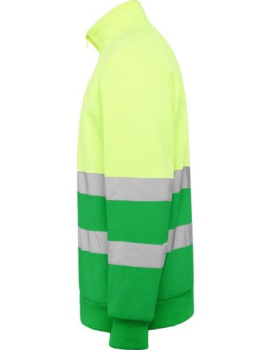  Sudadera SPICA Roly de alta visibilidad verde jardín/amarillo flúor